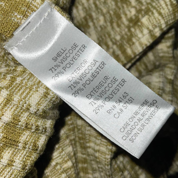 Calvin Klein Jeans Women's Space-Dyed Sleeveless Midi Dress Olive Size XL NWT - Picture 8 of 13